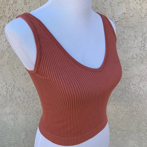 NWT Free People FP Intimately Solid Rib Brami Crop Top - Picture 5 of 10